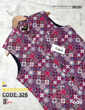 Premium Star Babe Pink Waistcoat কোড - 326 - Shahriar Premium