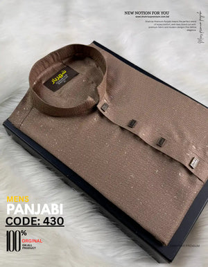 Indian Chomki Khaki Panjabi কোড - 430 - Shahriar Premium
