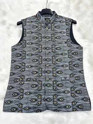 Premium Peacock Waistcoat কোড - 16 - Shahriar Premium