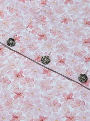 Premium PinkFlower Waistcoat কোড - 17 - Shahriar Premium