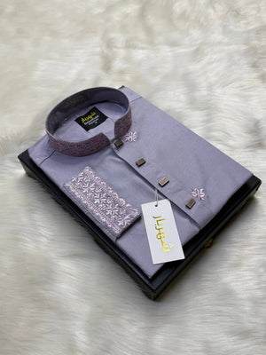 Heritage Embroidery Lavender কোড - 302 - Shahriar Premium