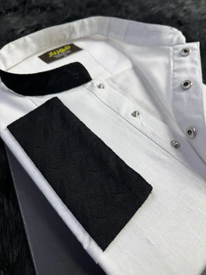 Signature White Panjabi কোড - 396 - Shahriar Premium