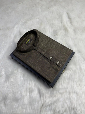 Falling Star Brown Panjabi কোড - 399 - Shahriar Premium