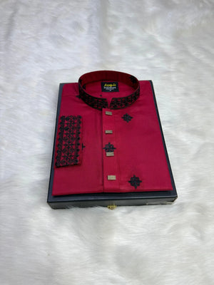 Heritage Embroidery Merun কোড - 303 - Shahriar Premium