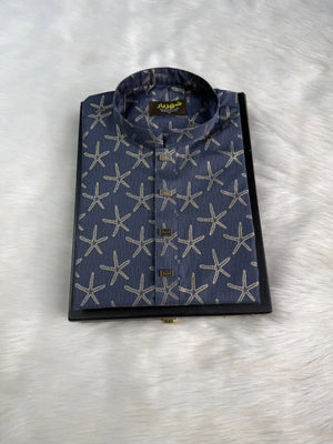 Sea Star Royal Blue Panjabi কোড - 408 - Shahriar Premium