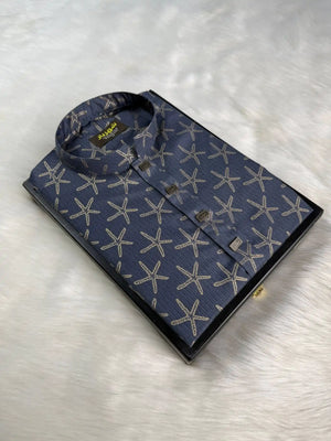 Sea Star Royal Blue Panjabi কোড - 408 - Shahriar Premium