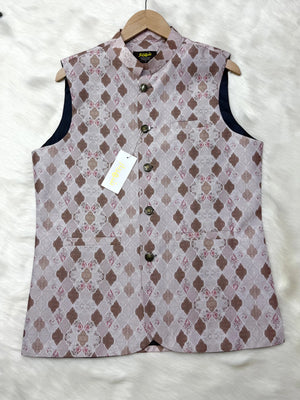 Arabic script Waistcoat কোড - 341 - Shahriar Premium