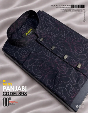 Dark Flower Blood Panjabi কোড-393 - Shahriar Premium
