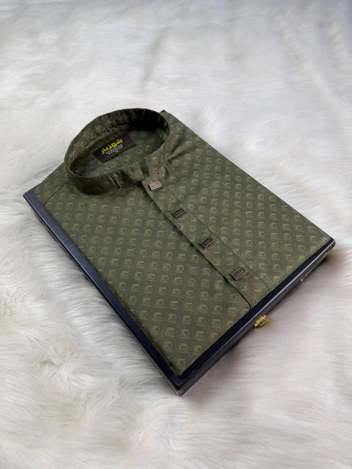 Squar Digital Olive Panjabi āĻā§āĻĄ-437 - Shahriar Premium
