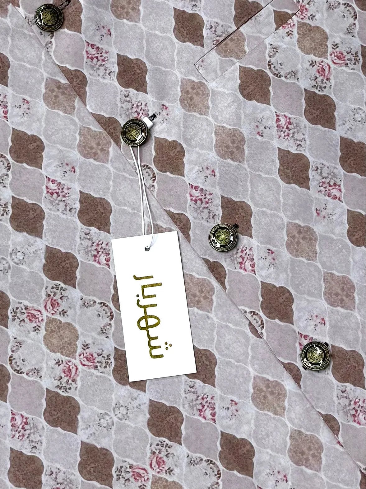 Arabic script Waistcoat āĻā§āĻĄ - 341 - Shahriar Premium