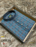 New Square Blue Digital কোড-05