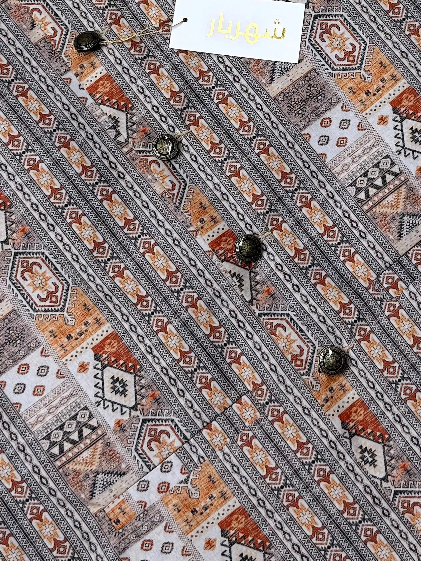 Ashe & Wood Carving Waistcoat কোড - 340 - Shahriar Premium