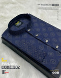 Giza Contrast1 Blue Panjabi কোড-202
