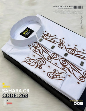 Sahara Crepper White কোড - 268 - Shahriar Premium