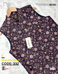 Flower Coffee Waistcoat কোড-332
