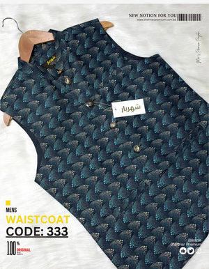 Black Mountain Waistcoat কোড - 333 - Shahriar Premium