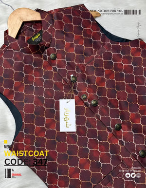 Mehrun Minar Waistcoat কোড - 347 - Shahriar Premium