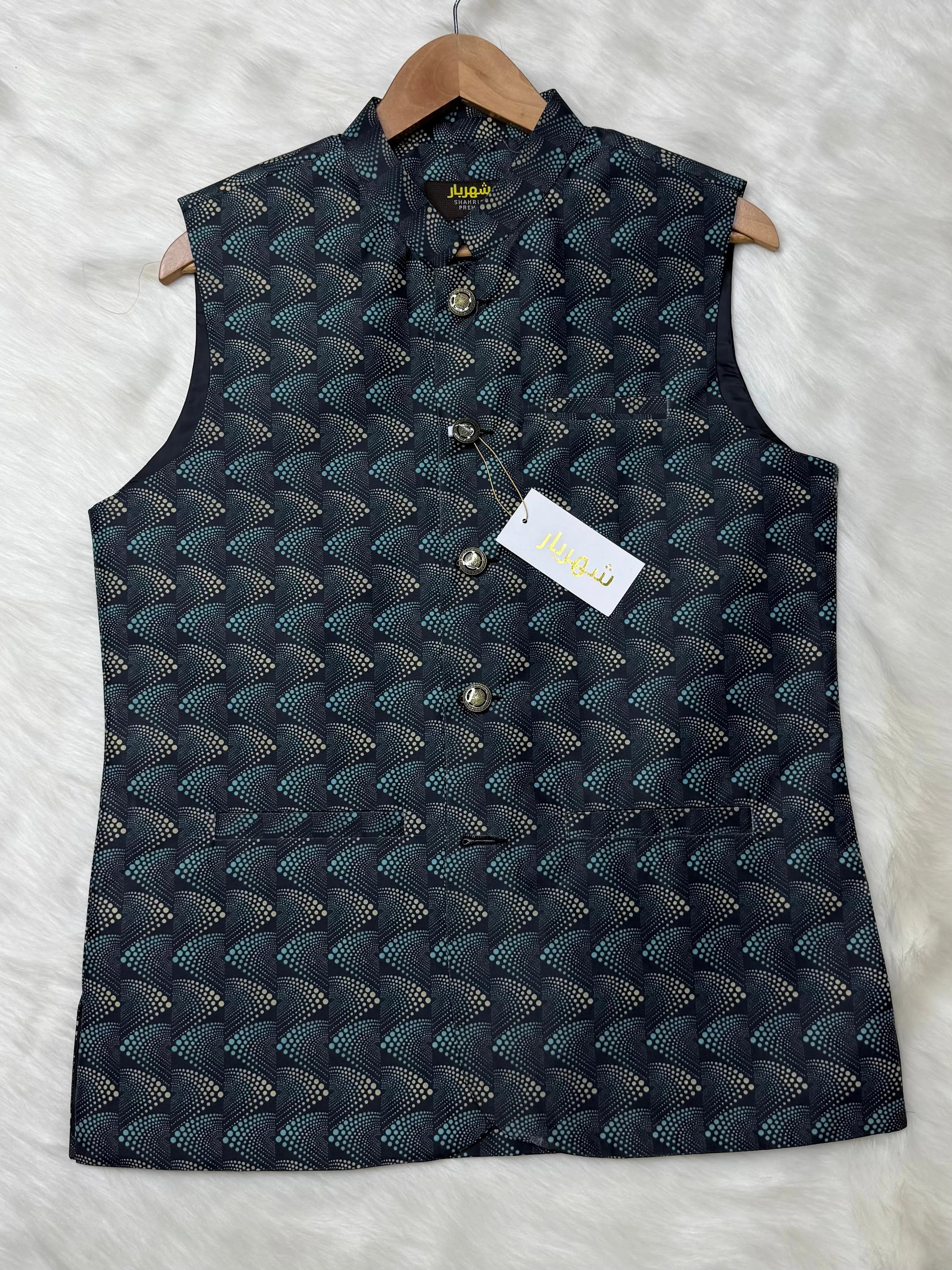 Black Mountain Waistcoat কোড - 333 - Shahriar Premium