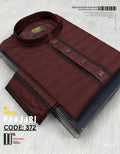 Imperial Wine Maroon Panjabi কোড-372