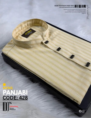 Premium Oldmoney Yellow Panjabi কোড - 428 - Shahriar Premium