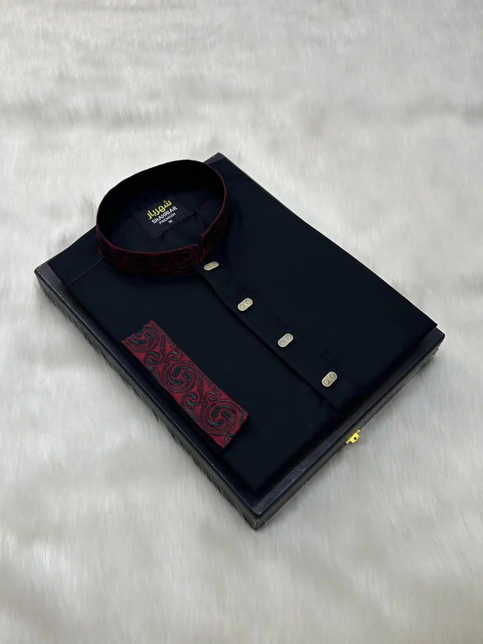 Circel Embroidery Black কোড-139 - Shahriar Premium
