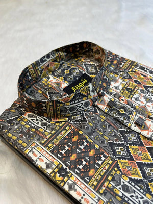 Sahin Yellow Print কোড-13 - Shahriar Premium