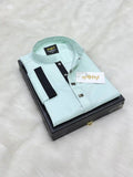 Premium Formal Teal Panjabi কোড-283
