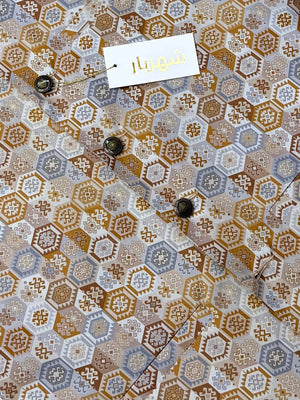 Premium Honeycomb Waistcoat কোড - 314 - Shahriar Premium