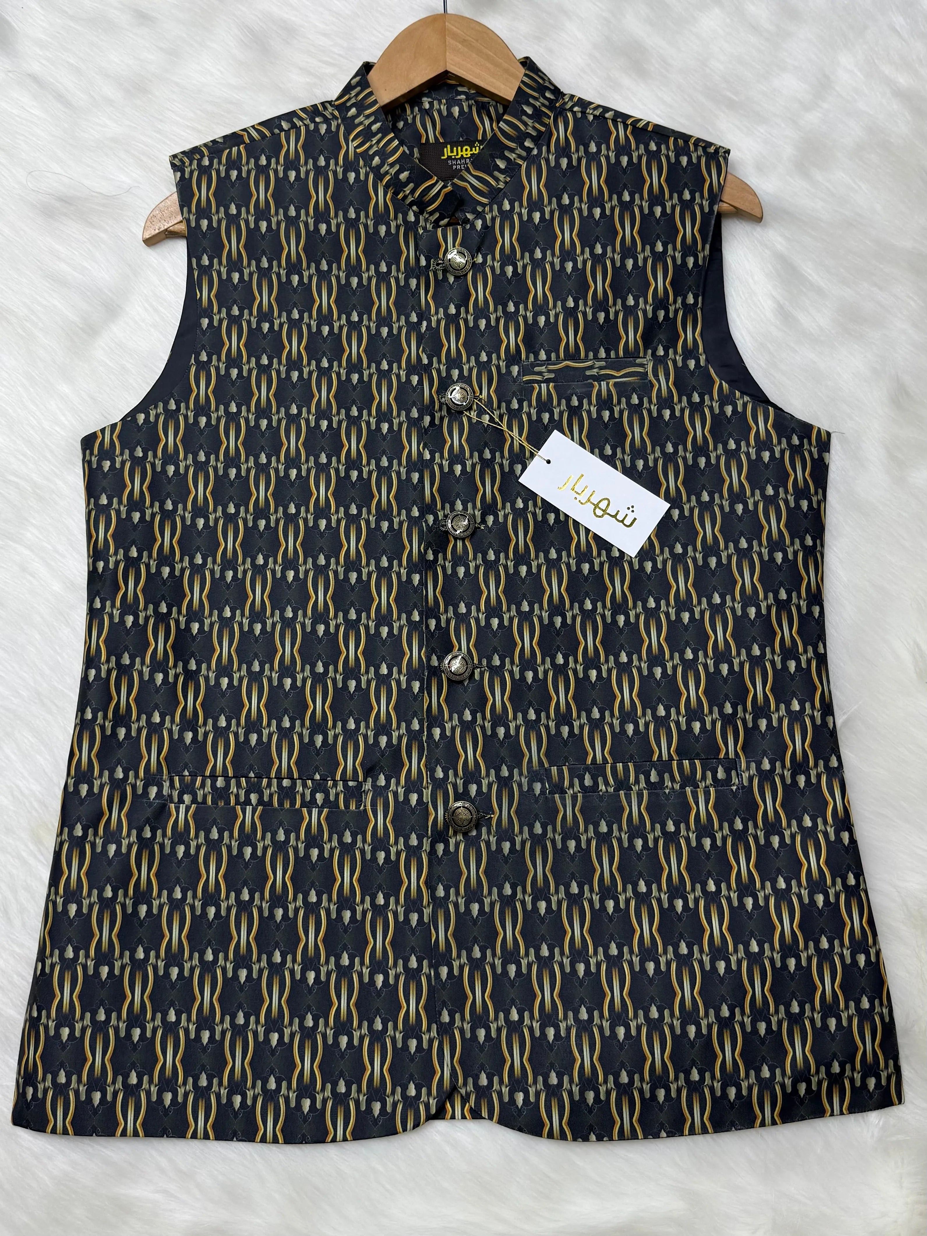 Premium illusion Waistcoat কোড - 310 - Shahriar Premium