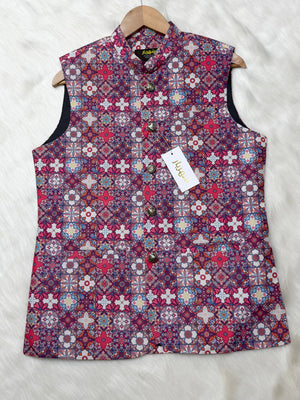 Premium Star Babe Pink Waistcoat কোড - 326 - Shahriar Premium