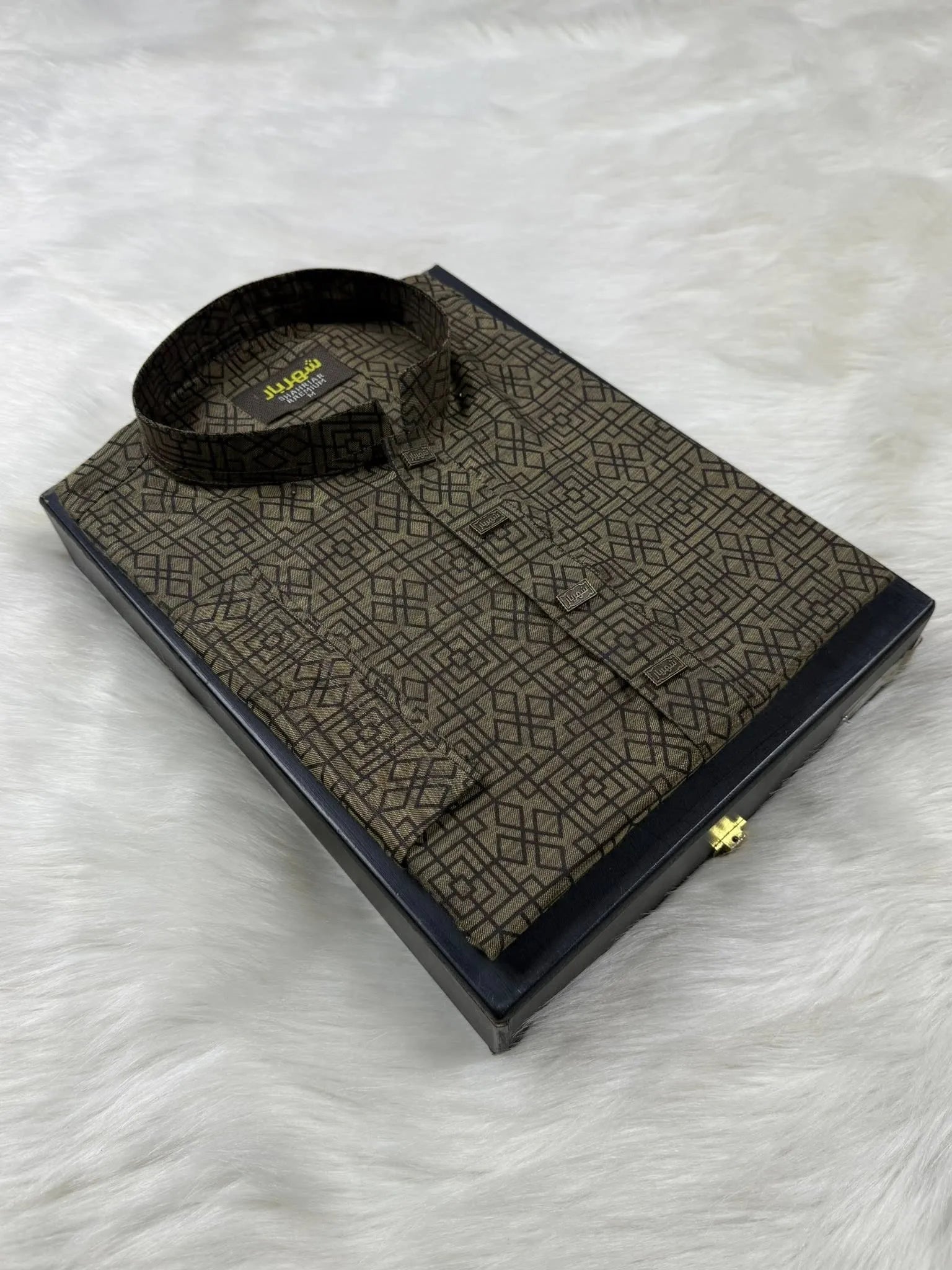 Window Digital DarkBrown Panjabi কোড - 380 - Shahriar Premium