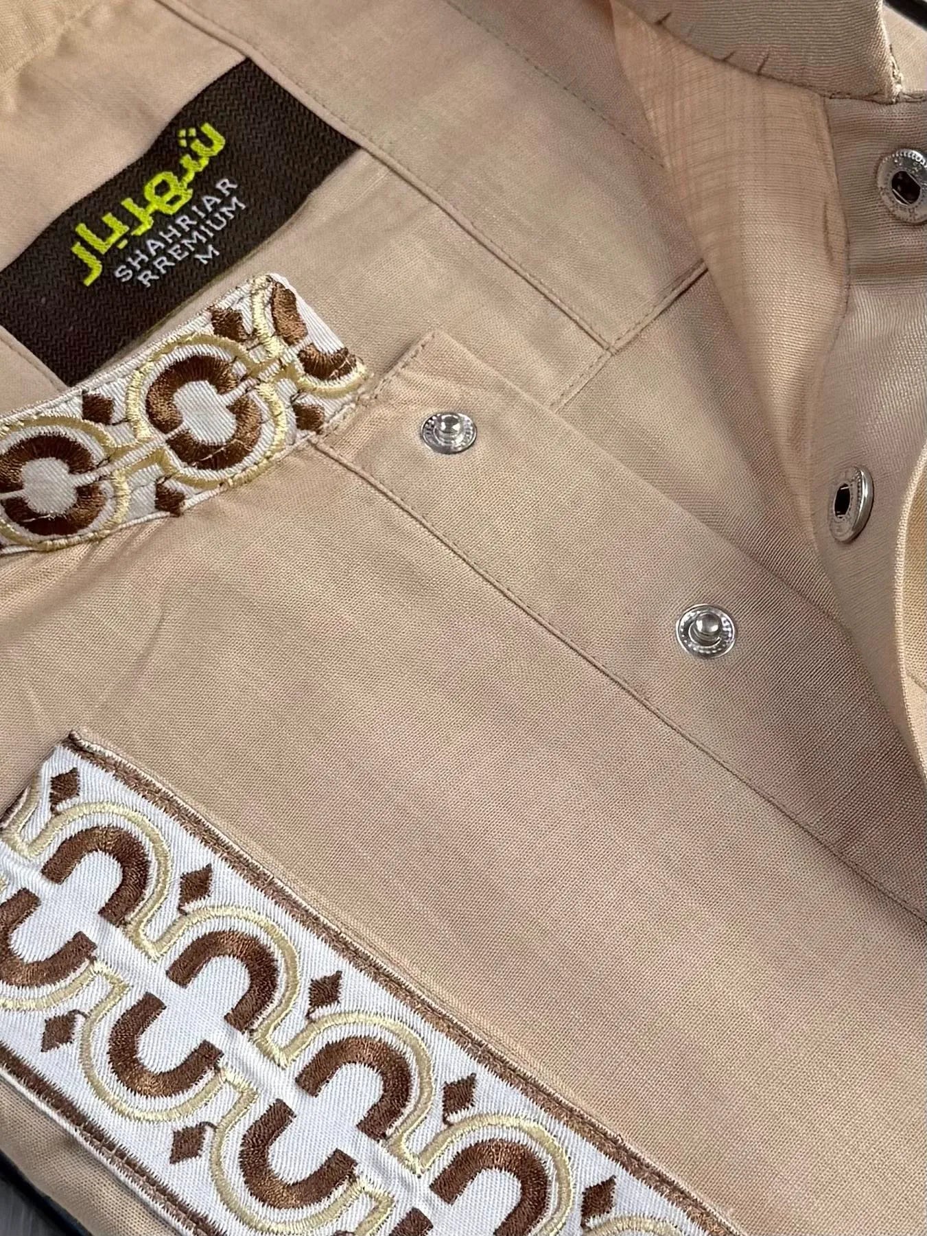 Desert Beige Royal Edition Panjabi কোড - 387 - Shahriar Premium