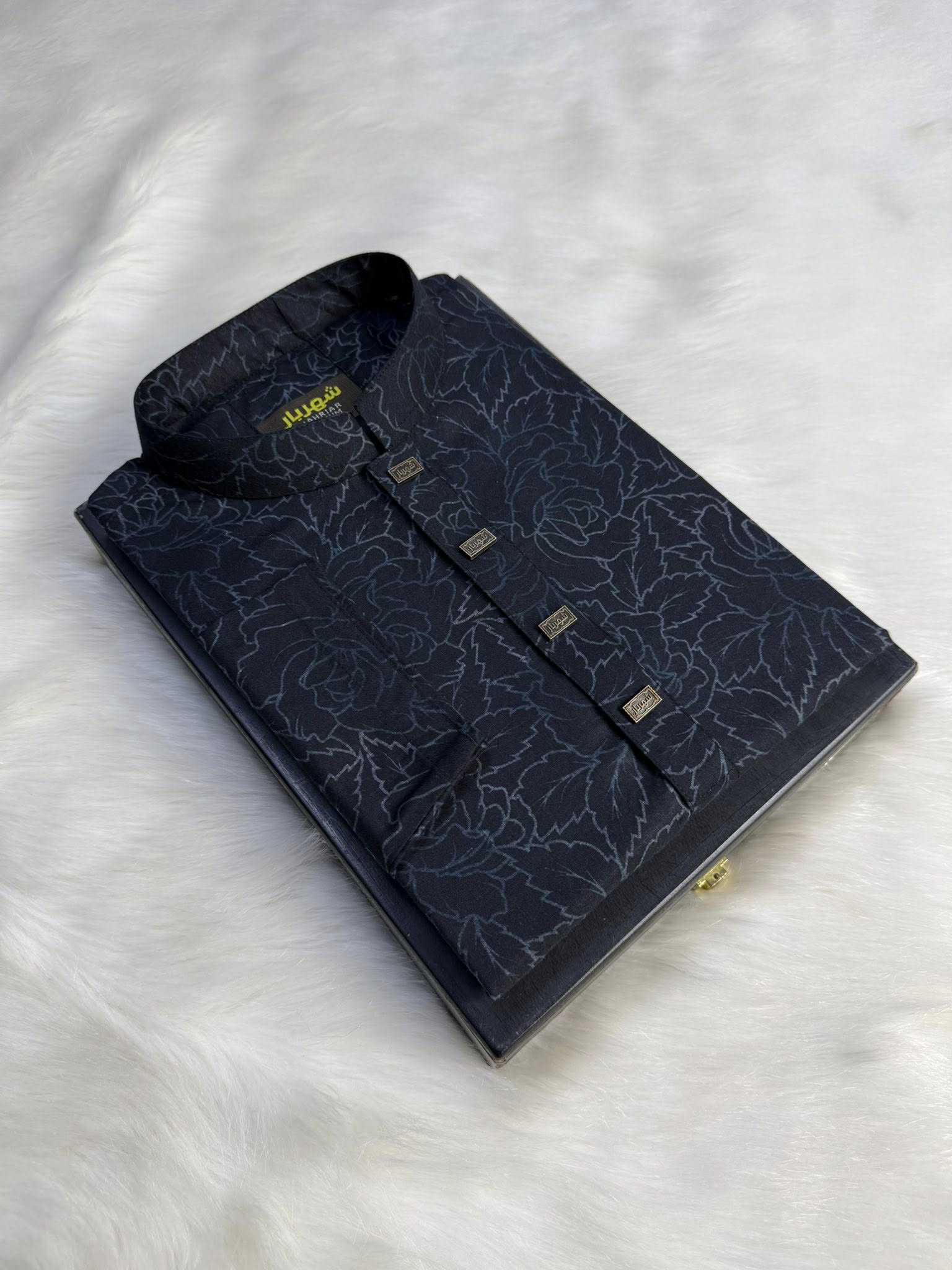 Dark Flower Ice Panjabi কোড - 394 - Shahriar Premium