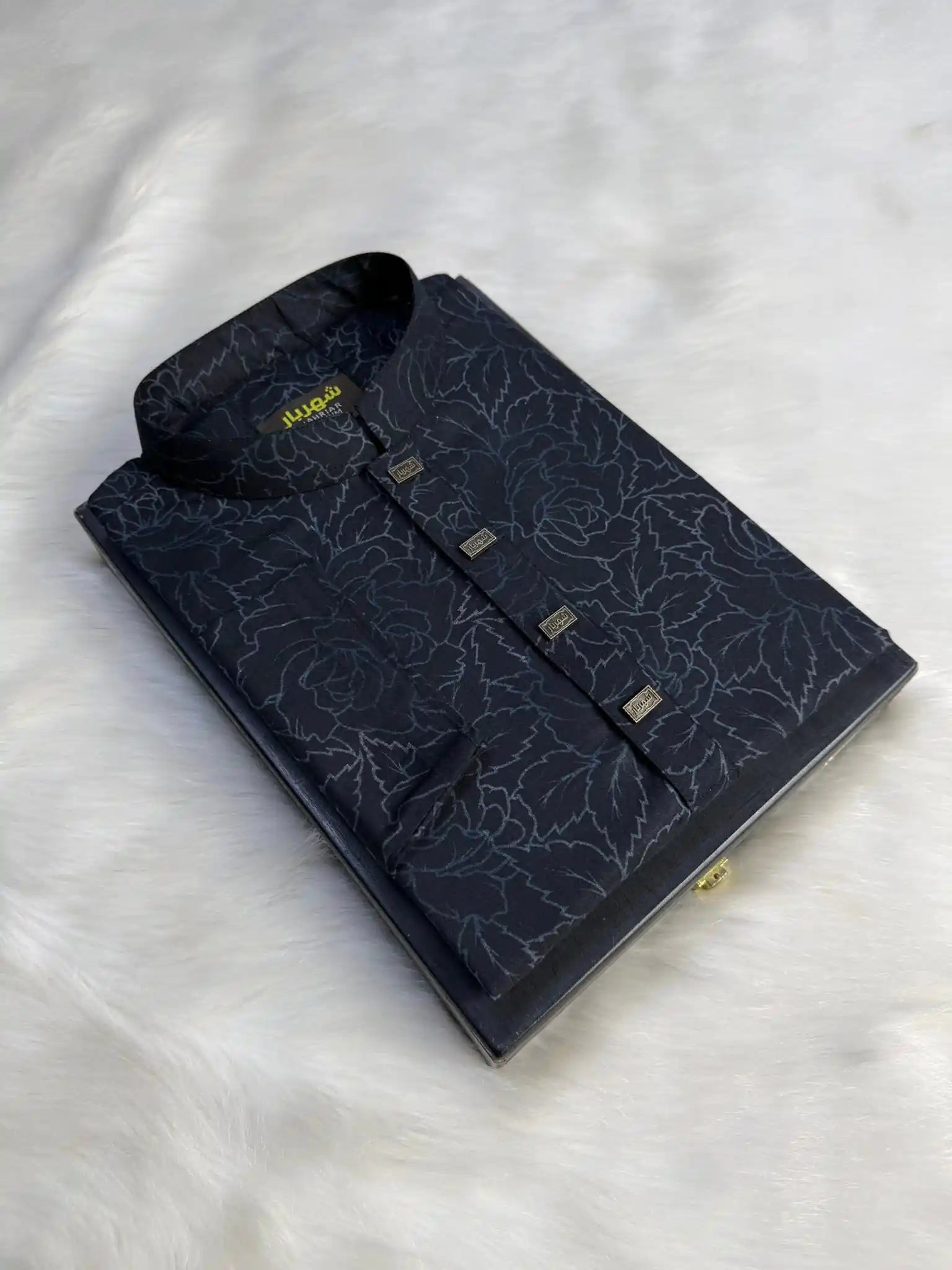 Dark Flower Ice Panjabi কোড - 394 - Shahriar Premium