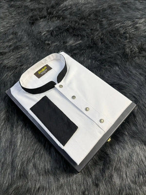 Signature White Panjabi কোড - 396 - Shahriar Premium