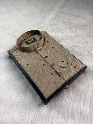 Indian Fensi Beige 2 Panjabi কোড - 424 - Shahriar Premium
