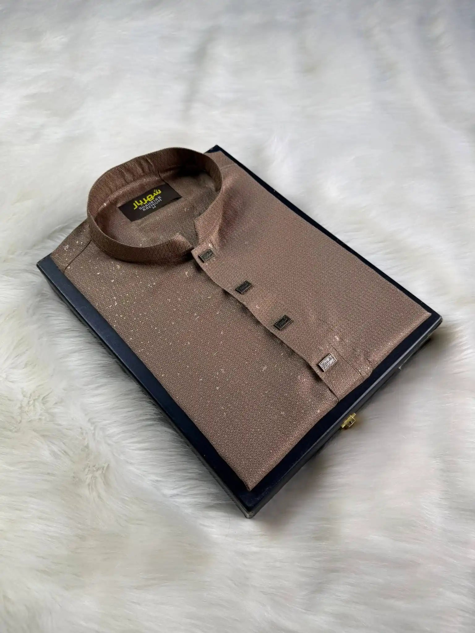 Indian Chomki Khaki Panjabi কোড - 430 - Shahriar Premium