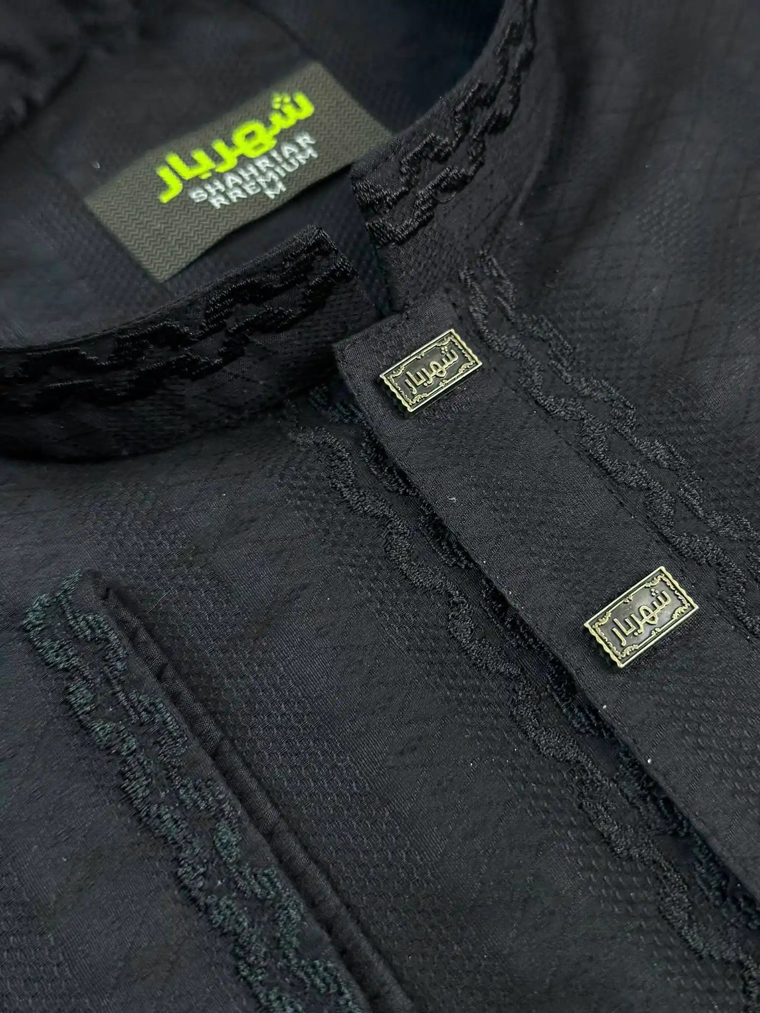 Imperial Premium Black Panjabi কোড - 435 - Shahriar Premium