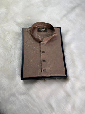 Indian Chomki Khaki Panjabi কোড - 430 - Shahriar Premium