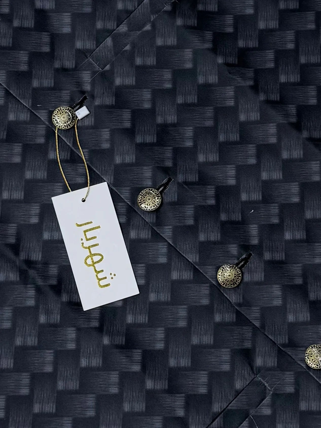 Premium Black Mat Waistcoat কোড - 337 - Shahriar Premium