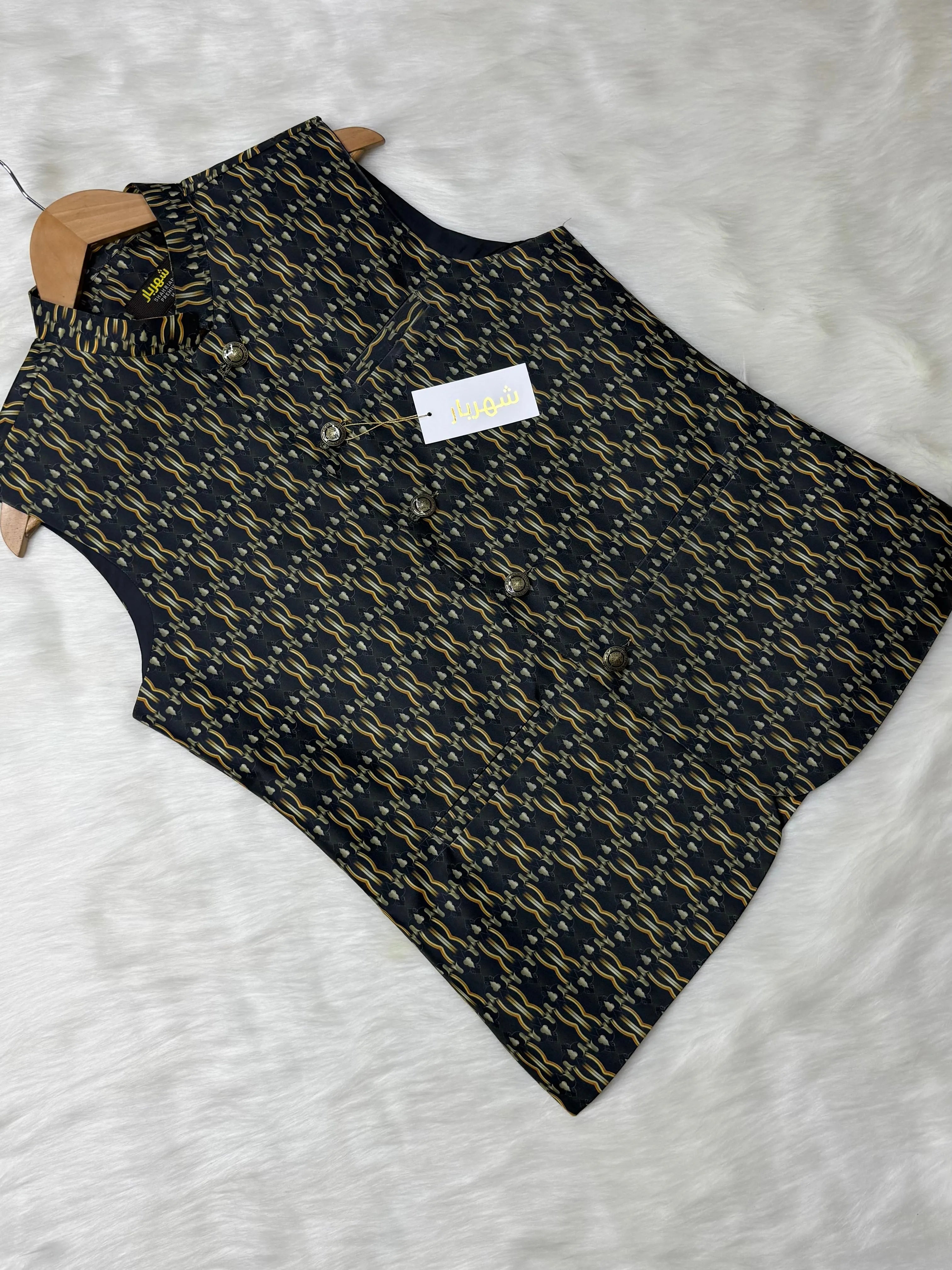 Premium illusion Waistcoat কোড - 310 - Shahriar Premium