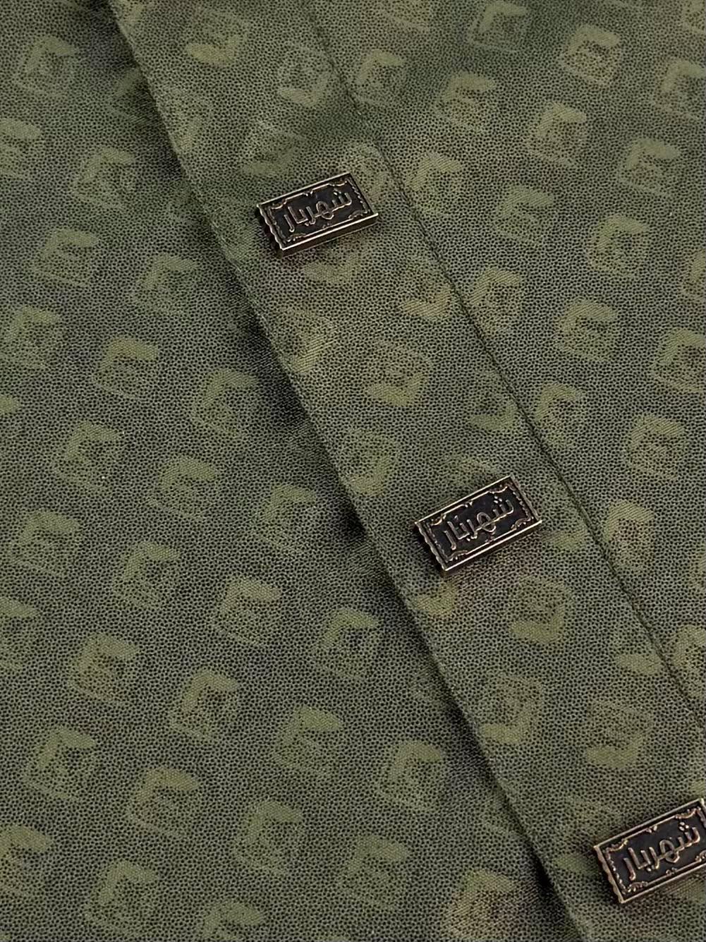 Squar Digital Olive Panjabi কোড-437 - Shahriar Premium