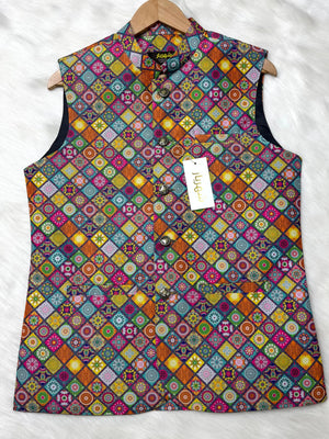 Premium Star Orange Waistcoat কোড - 317 - Shahriar Premium