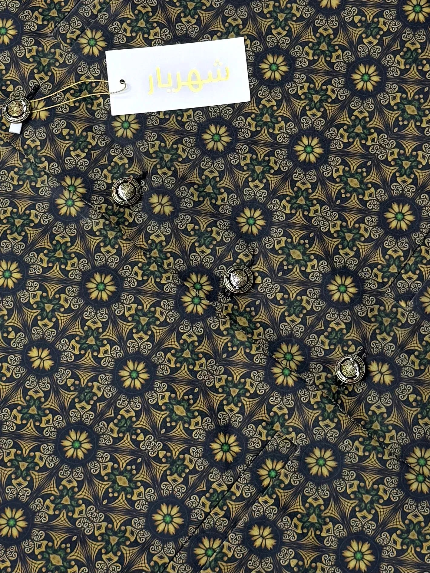 Premium Black Spider Waistcoat কোড - 331 - Shahriar Premium