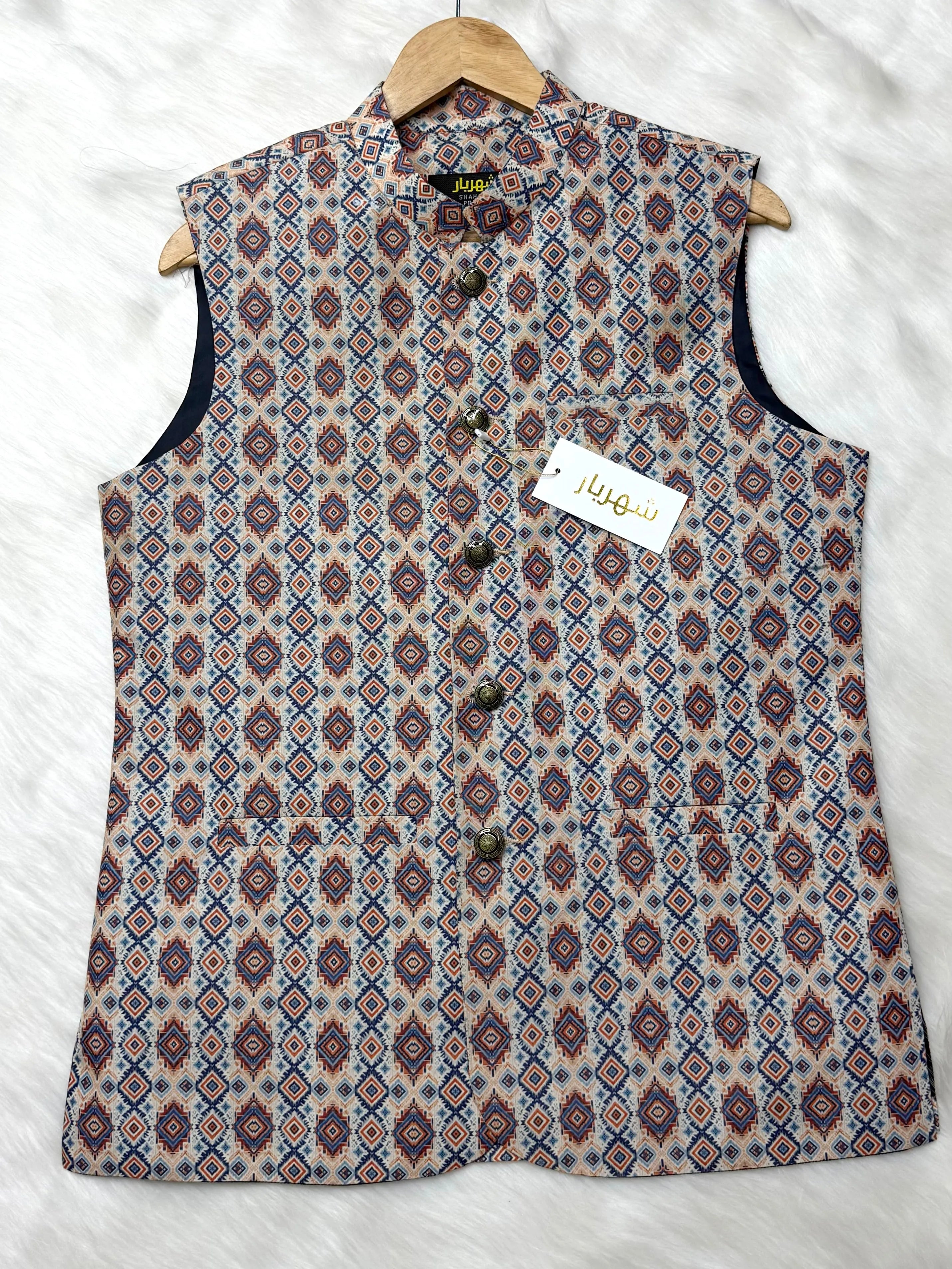 Premium Cactus Waistcoat কোড - 315 - Shahriar Premium