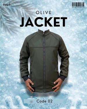 Mens Formal Jacket Olive কোড - 02 - Shahriar Premium