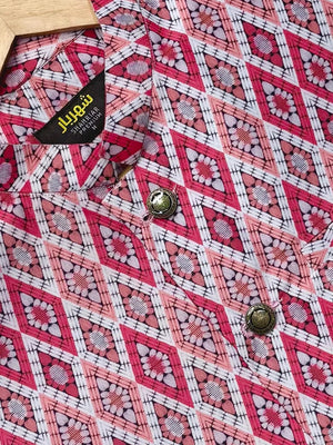 Premium Trainggle Pink Waistcoat কোড - 345 - Shahriar Premium