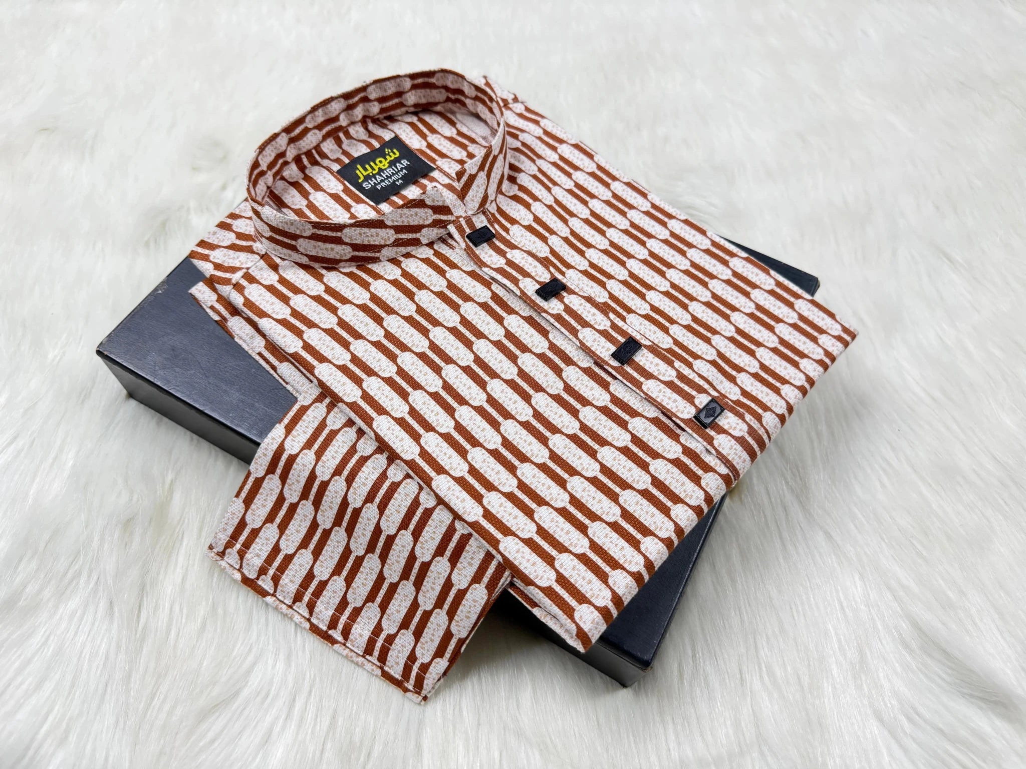 Chain Cotton Coral Panjabi কোড - 365 - Shahriar Premium