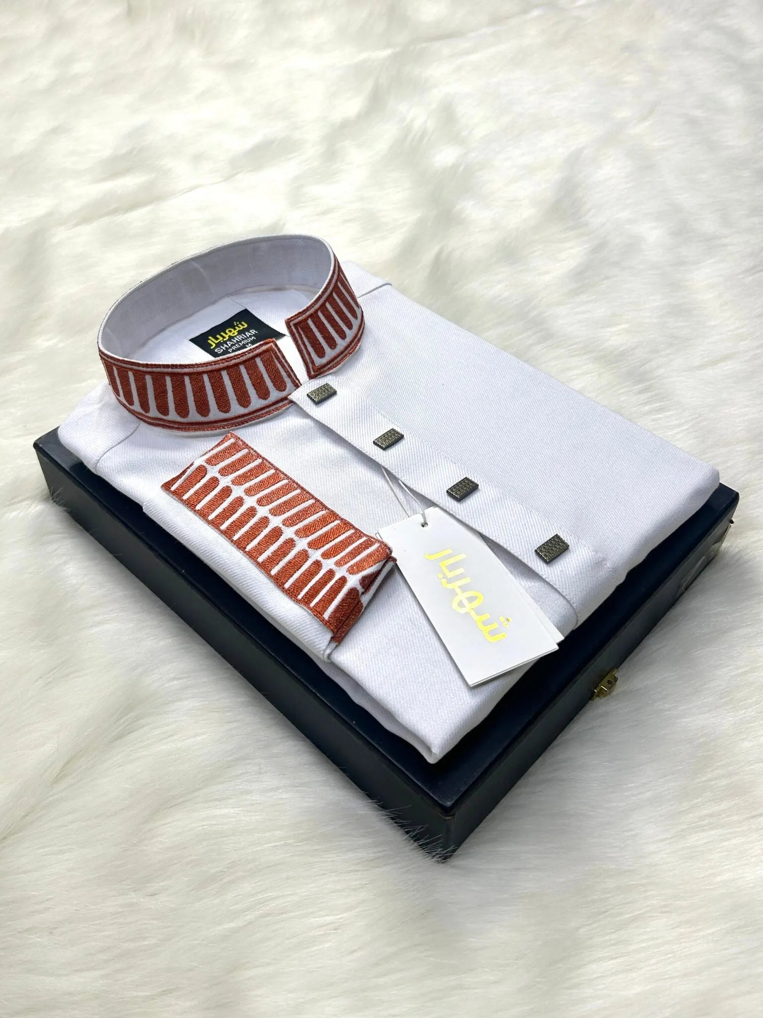 Piller Embrodery White কোড - 262 - Shahriar Premium