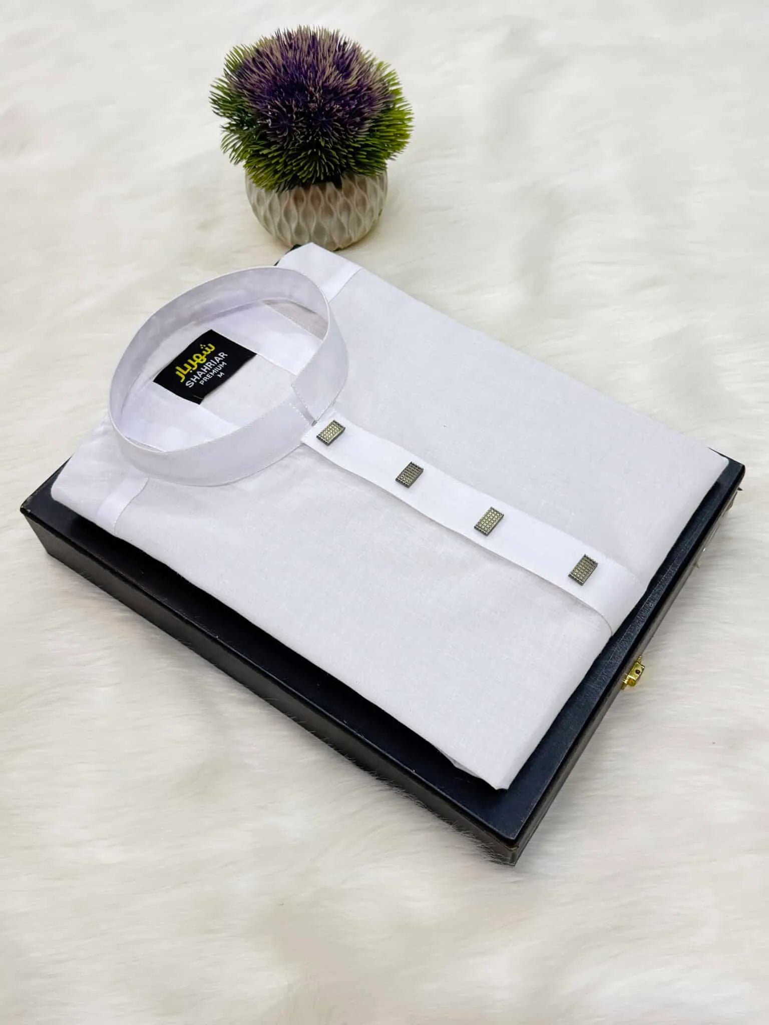 Dhoti Cotton White কোড - 279 - Shahriar Premium